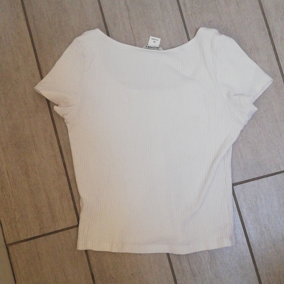 White Monki crop top - Picture 3 of 4